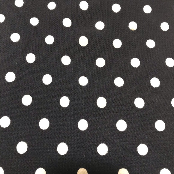 H&M Divided Navy Blue Polka Dot Mod Dress - Picture 4 of 5